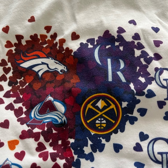 Tops - Denver Colorado sports T-shirt-nuggets, Rockies, avalanche, broncos